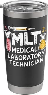 Lab Tech MLT Medical Laboratory Technician, Lab Technician Stainless Steel Insulated Tumbler