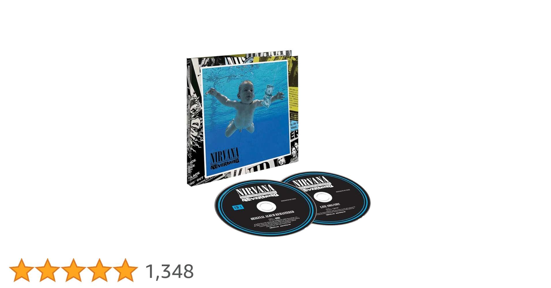 Nevermind 30th Anniversary Edition (Deluxe Edition 2CD