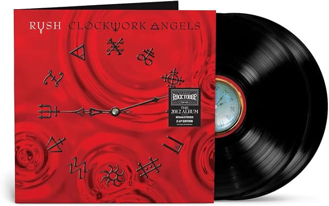 Clockwork Angels por Rush, capa do álbum