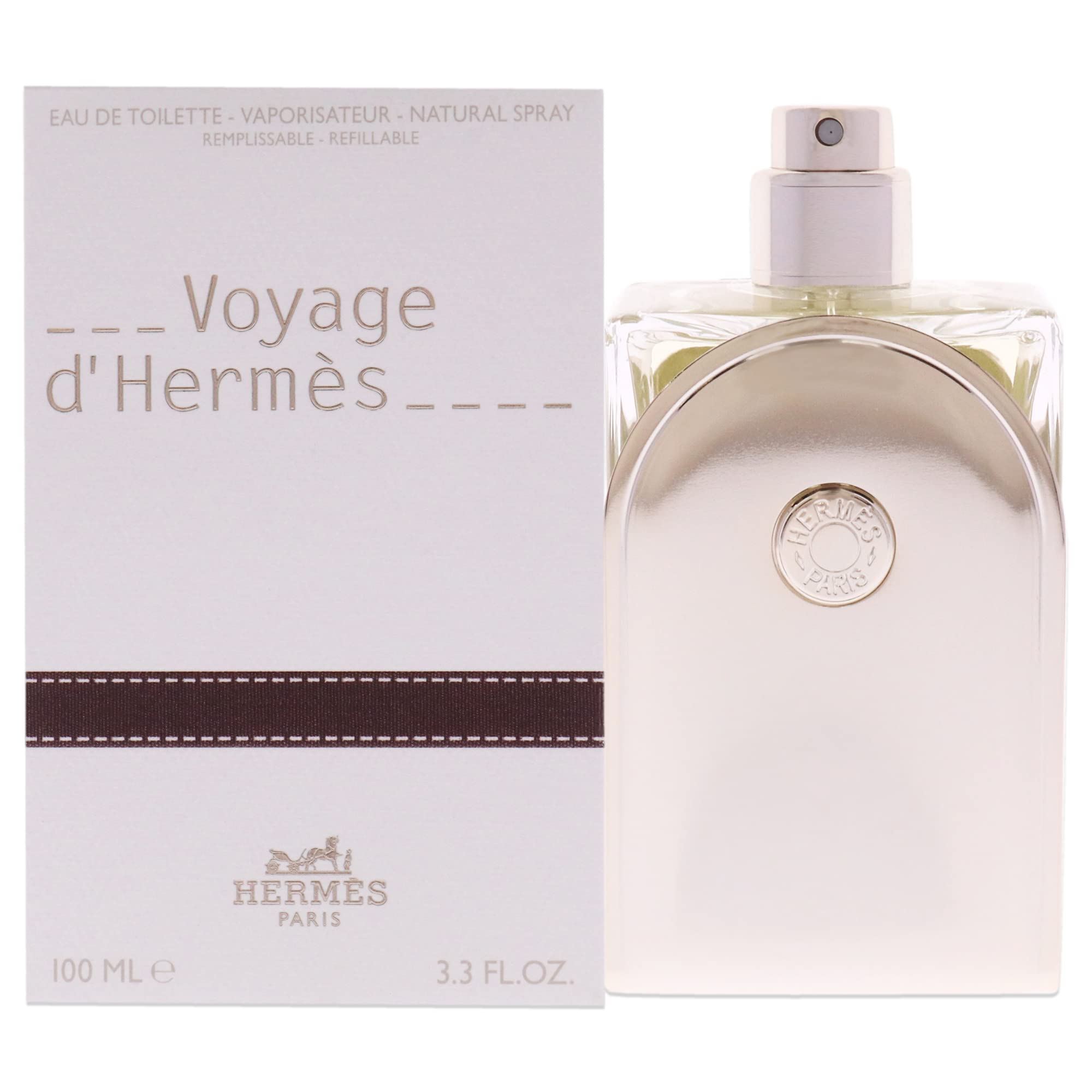 Hermes Voyage DHermes For Unisex 3.3 oz EDT Spray (Refillable)