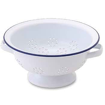 イマンホーローコランダーとコップ イマンホーローコランダーとコップ イマンホーローコランダーと