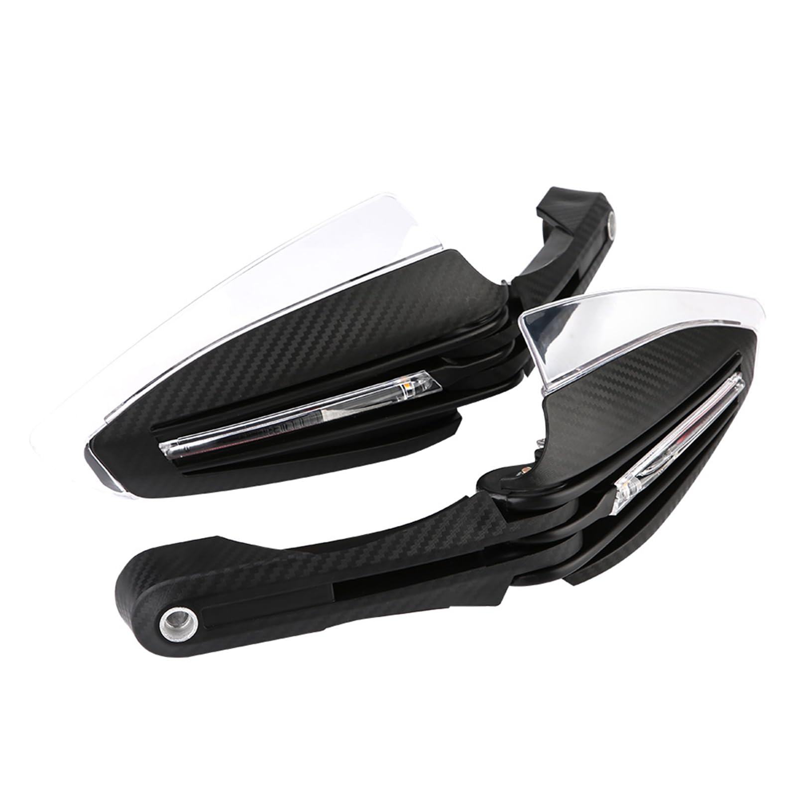 Generic Paramani Universali per Moto da 7/8 "Segnale di Svolta a LED Adatto per Protezione DRL Fornisce una Migliore visibilità per i Motociclisti