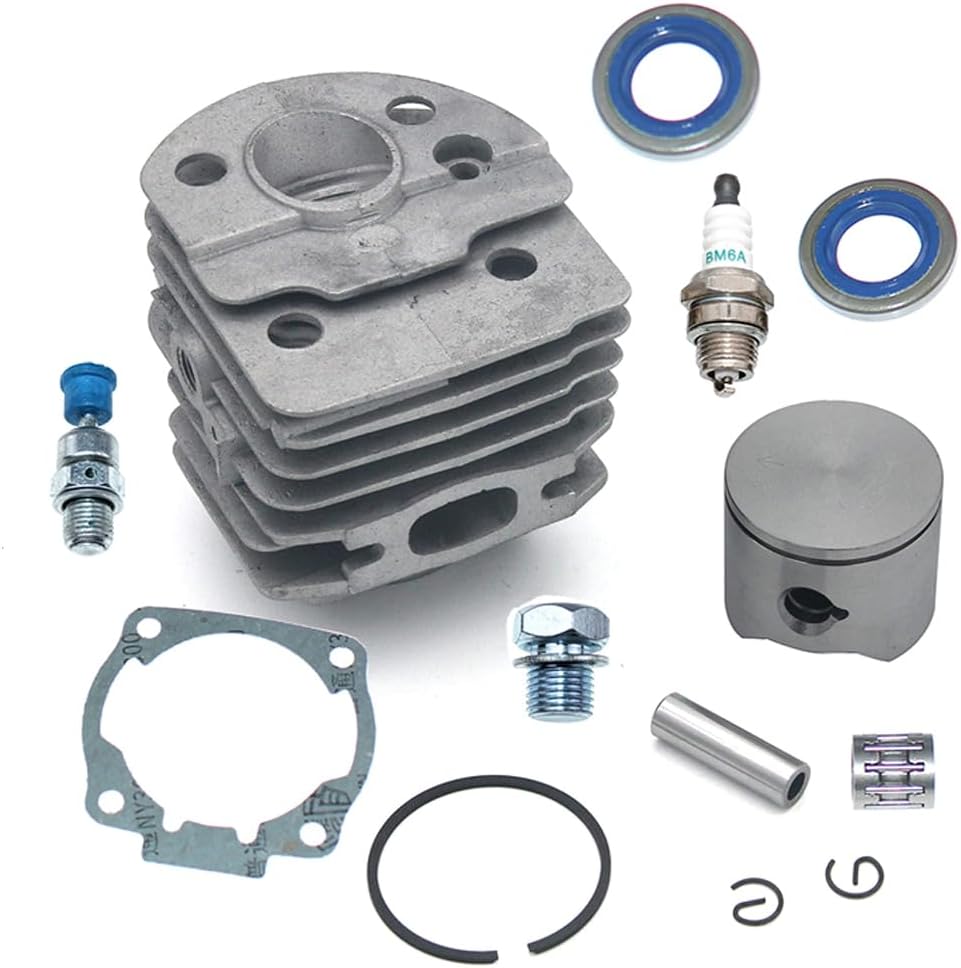 Cylinder Piston Kit 45mm For Husqvarna 50 51 55 51EPA 55EPA 55EU1 55Rancher 55 Rancher EPA Chainsaw PN 503 16 83 01 503609171 503609171 503971871 503609172 503924171 503609108 503609104