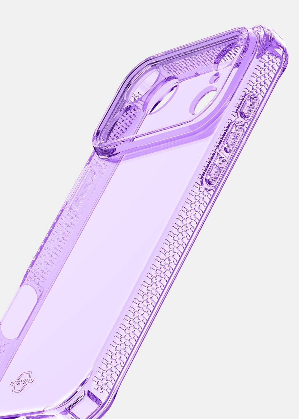 ITSKINS Spectrum R // Clear Protective Phone Case for iPhone 17 Pro, Anti-Yellowing, Shockproof Cover, and Military Grade Protective Phone Case - Transparent