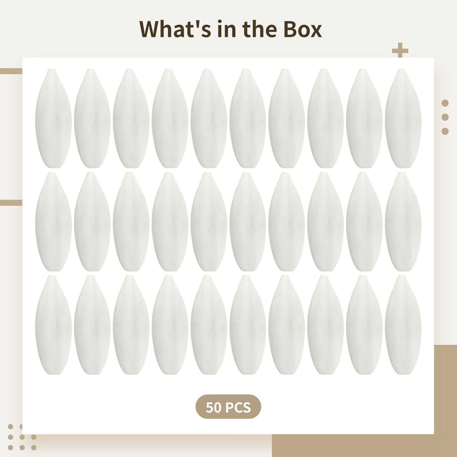 80-Pack Natural Cuttlefish Bone for Birds, Reptiles, and Small Pets, Calcium Supplement and Pet Chew Toys, 5-7Cm Length