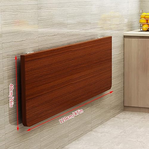 Miniatura 2 de Mesa plegable flotante de madera, 18 tamaños, mesa para niños, mesa de comedor, escritorio de ordenador, banco de trabajo, para el hogar, oficina,