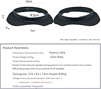 Vista 8 de LICHIFIT Miopía Gafas Espaciador Anillos Marcos para Meta Quest 3 VR Auricular Lente Resistente A Los Arañazos Protector Miopía Gafas Parachoques