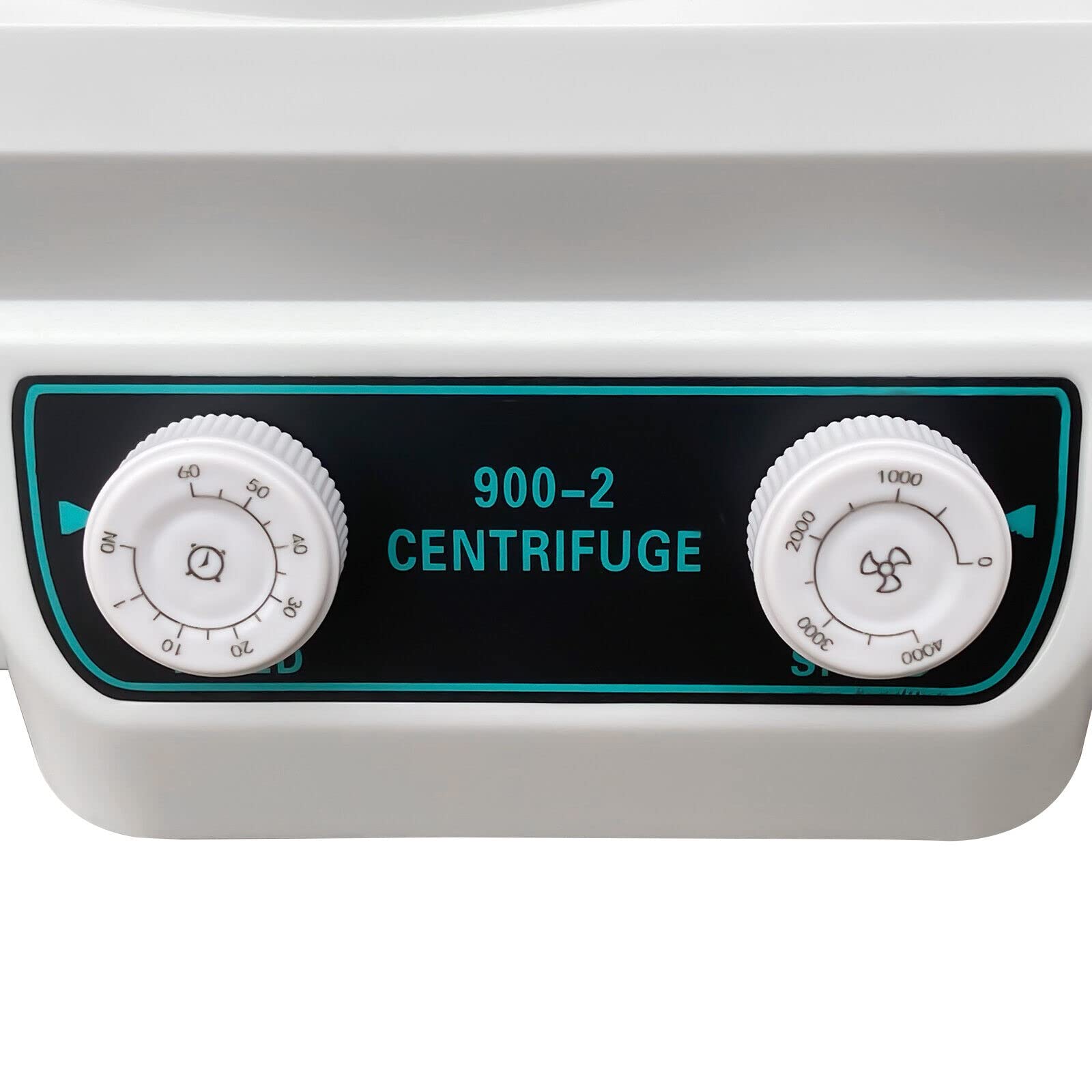 Centrífuga de laboratorio 6 tubos Centrífuga de mesa 4000 rpm Velocidad ajustable de los equipos de laboratorio, máquina centrífuga con tapa transparente Centrífuga sangre para medicina hospitales 30W