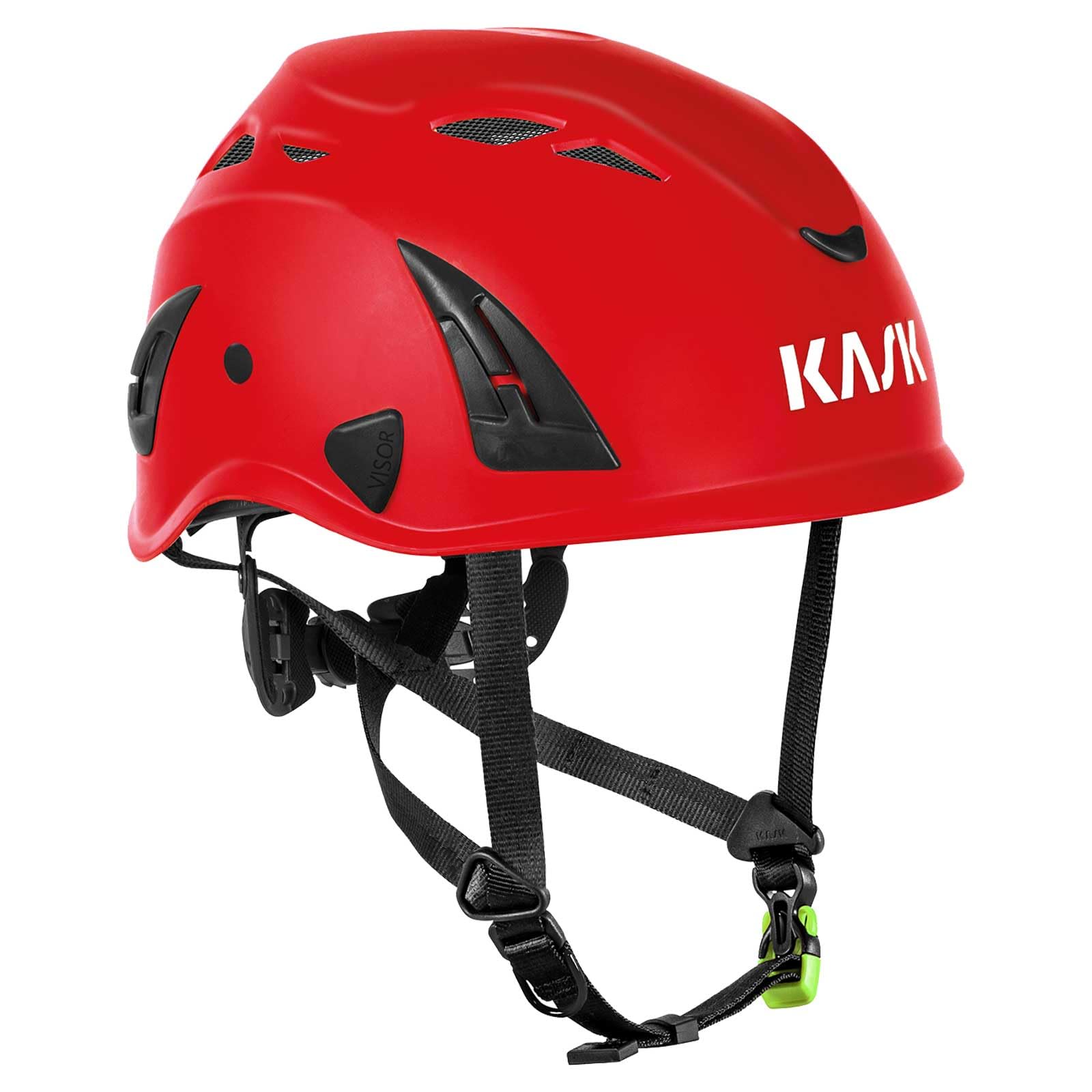 KASK Casque de protection Superplasma PL 2.0 - Casque d'escalade, casque d'alpinisme selon EN 12492 - Taille 51-62 cm réglable universellement, Couleur: rouge