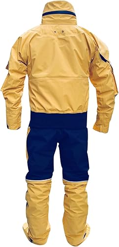 Miniatura 8 de Trajes secos 2023 para hombres en agua fría traje de rescate con capucha desmontable para barranquismo de agua blanca, kayak exploración