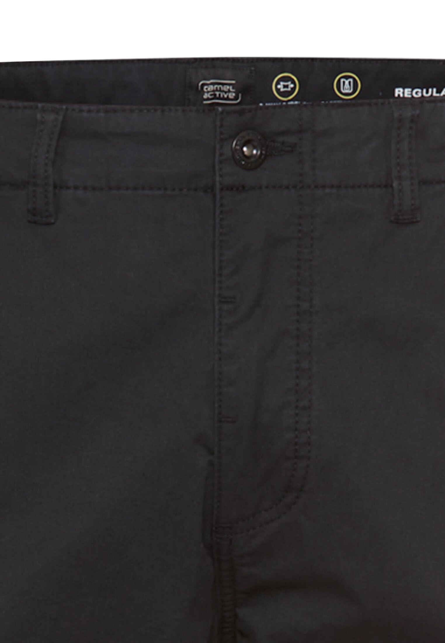 camel active Herren Cargo Regular Fit Hose aus Baumwollmix
