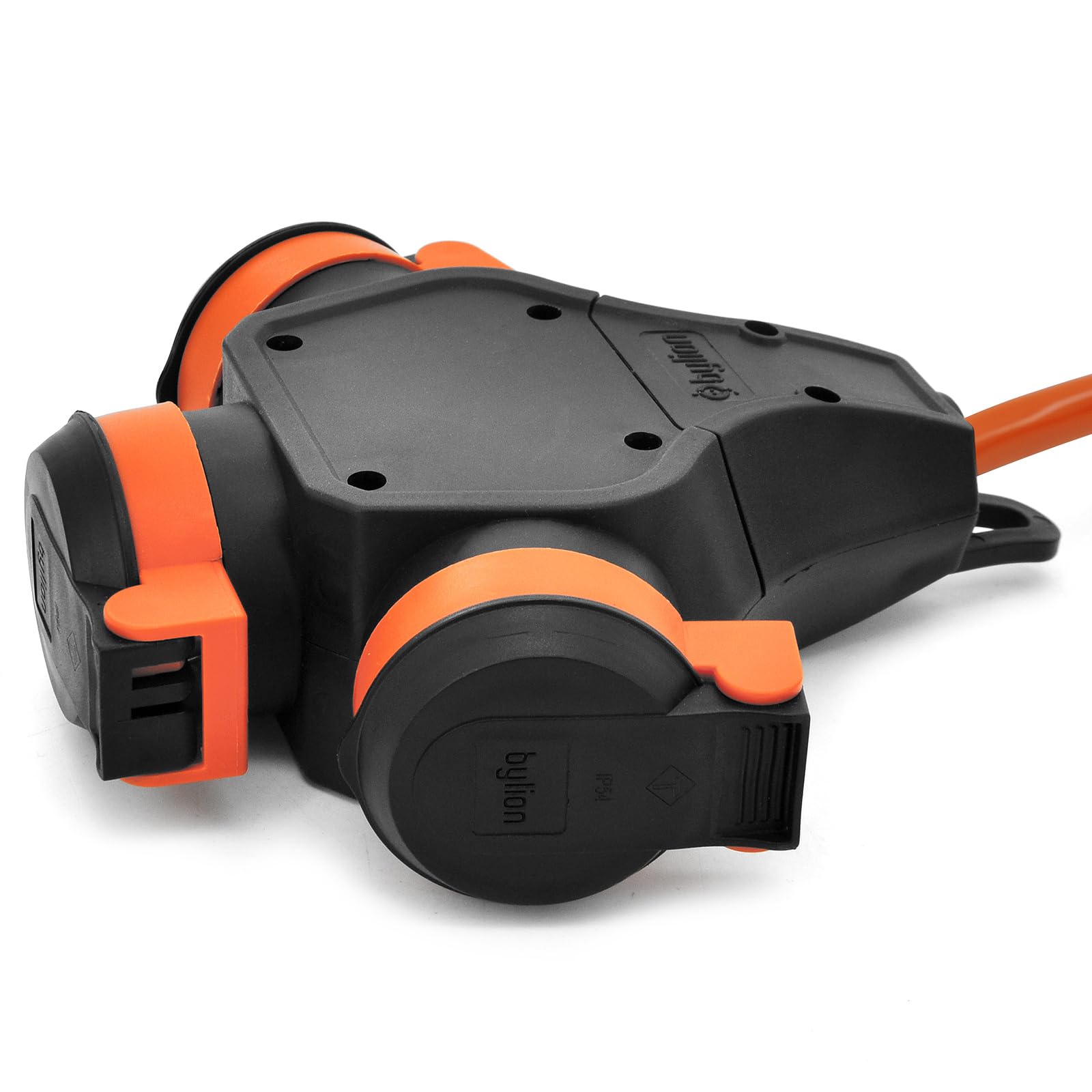 ELS Elektrotechnika Schuko Verlängerungskabel IP54 3-Fach H07BQ-F 20m