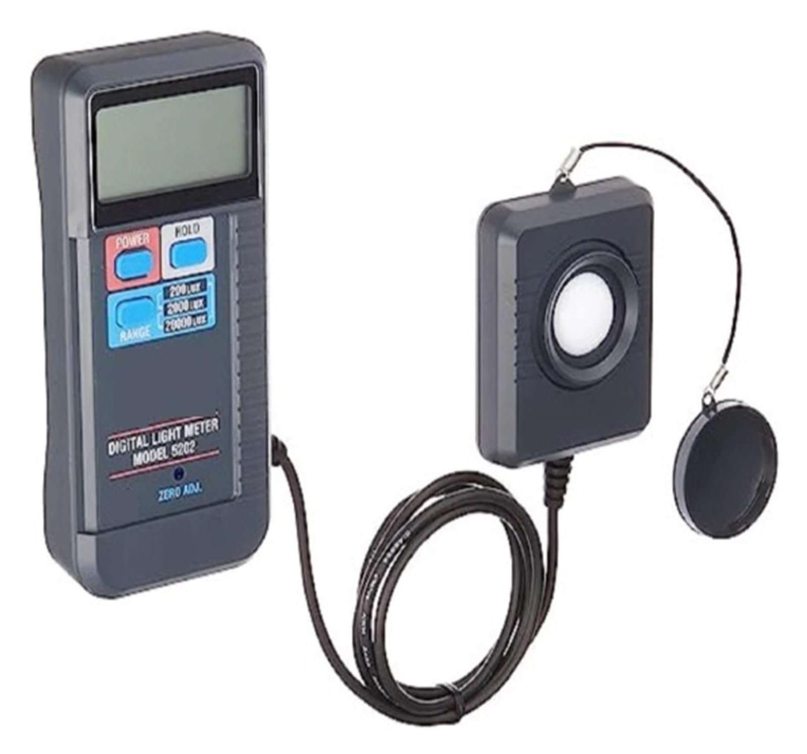 Spectrometer Separate Light Receiving Sensor 5202 Digital Meter