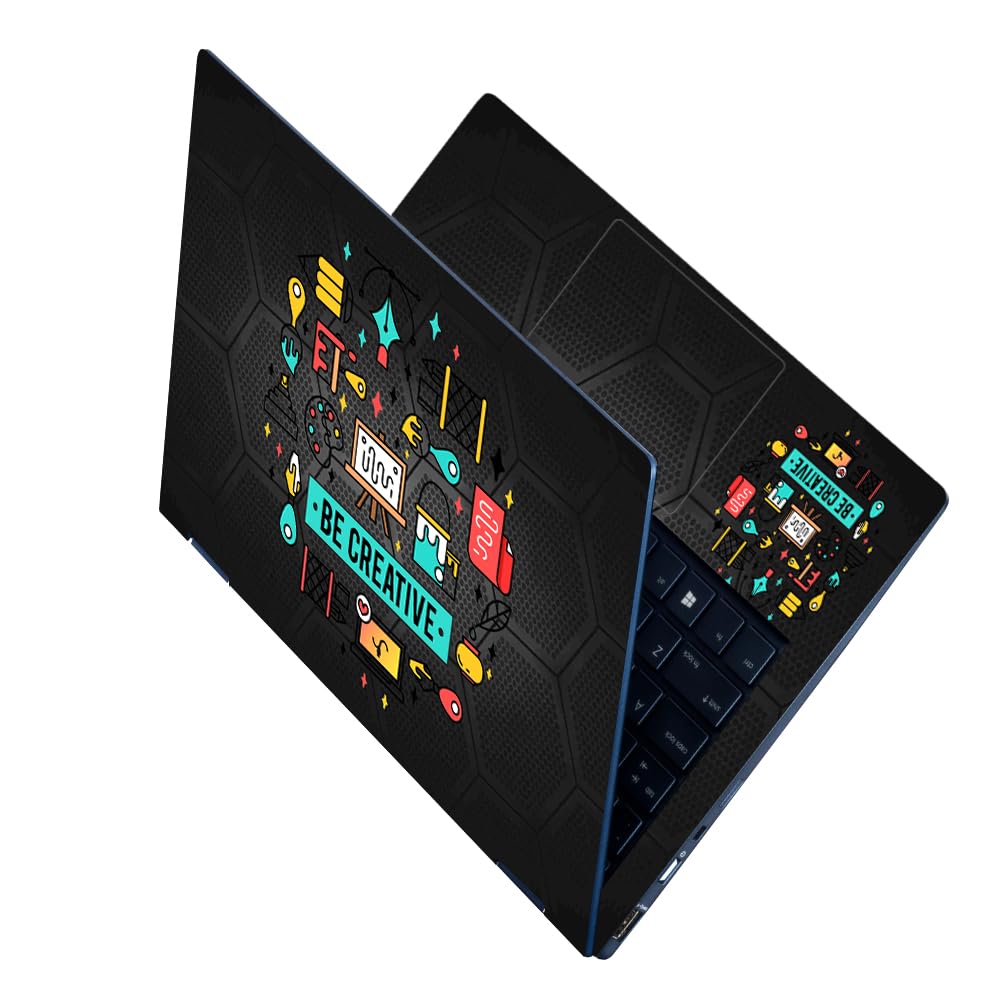 See full amazon price history chart for Finearts Full Body Laptop Skin Upto 15.6 inch Sticker Compatible for Dell/HP/Lenovo/Acer/Sony All Laptop Size Upto 14 to 15.6 Inch - Be Creative on Hexagon Black Finearts Full Body Laptop Skin Upto 15.6 inch Sticker Compatible for Dell/HP/Lenovo/Acer/Sony All Laptop Size Upto 14 to 15.6 Inch - Be Creative on Hexagon Black (B0CSPKGH7N) Amazon Price History, Amazon Price Tracker