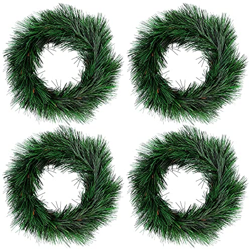 Christmas Wreath, Pack of 4 Christmas Decoration Wreath Door Wreath...