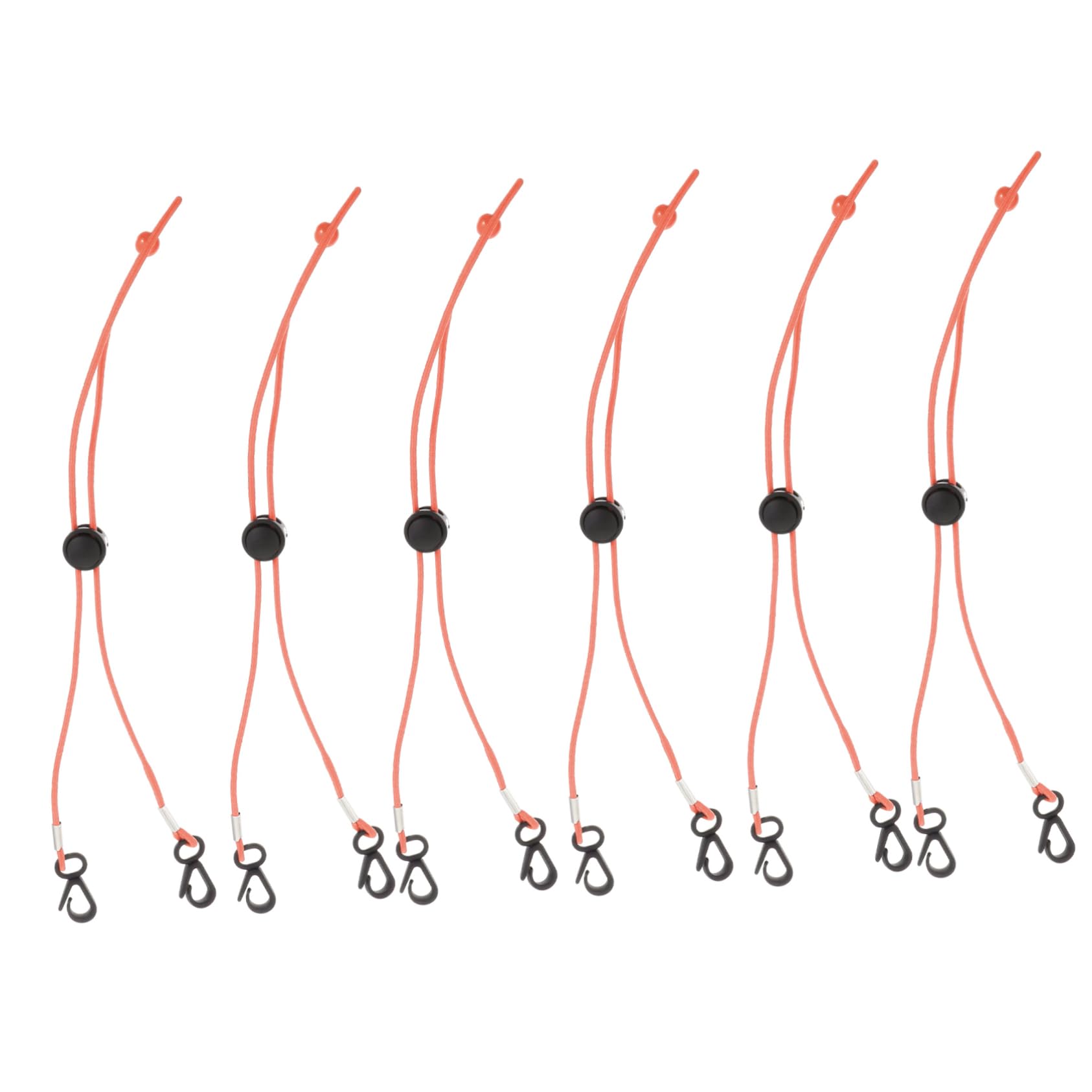Ipetboom 6pcs Face Mask Lanyard Ball Mask Halter Neck Rope Holder for Outdoor Activities