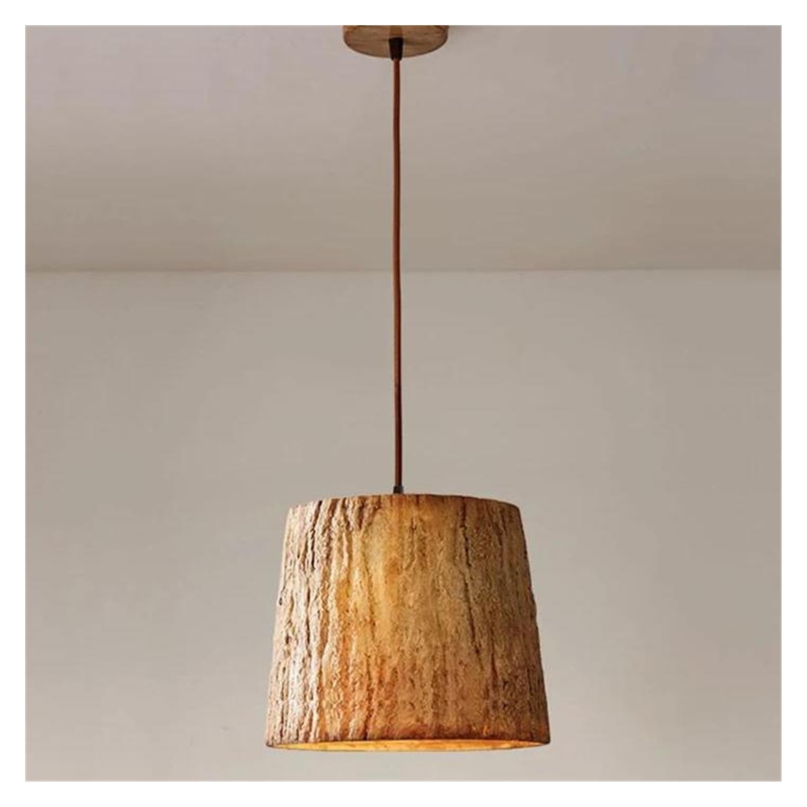Lampe suspendue imitation bois résolvez le manque de cachet de votre cuisine