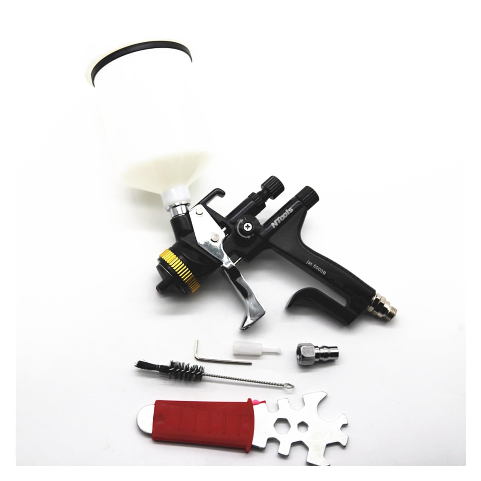 Pistolet à peinture voiture HVLP 1.3mm haute atomisation pour finitions impeccables