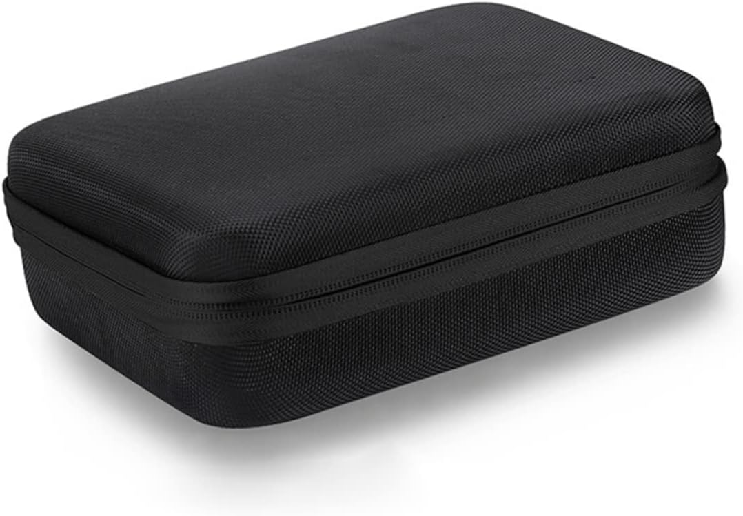 3pcs Compartment Storage Case Portable Black Bottle Organizer Convenient Handle for Travel Holds Bottles Shockproof and Design