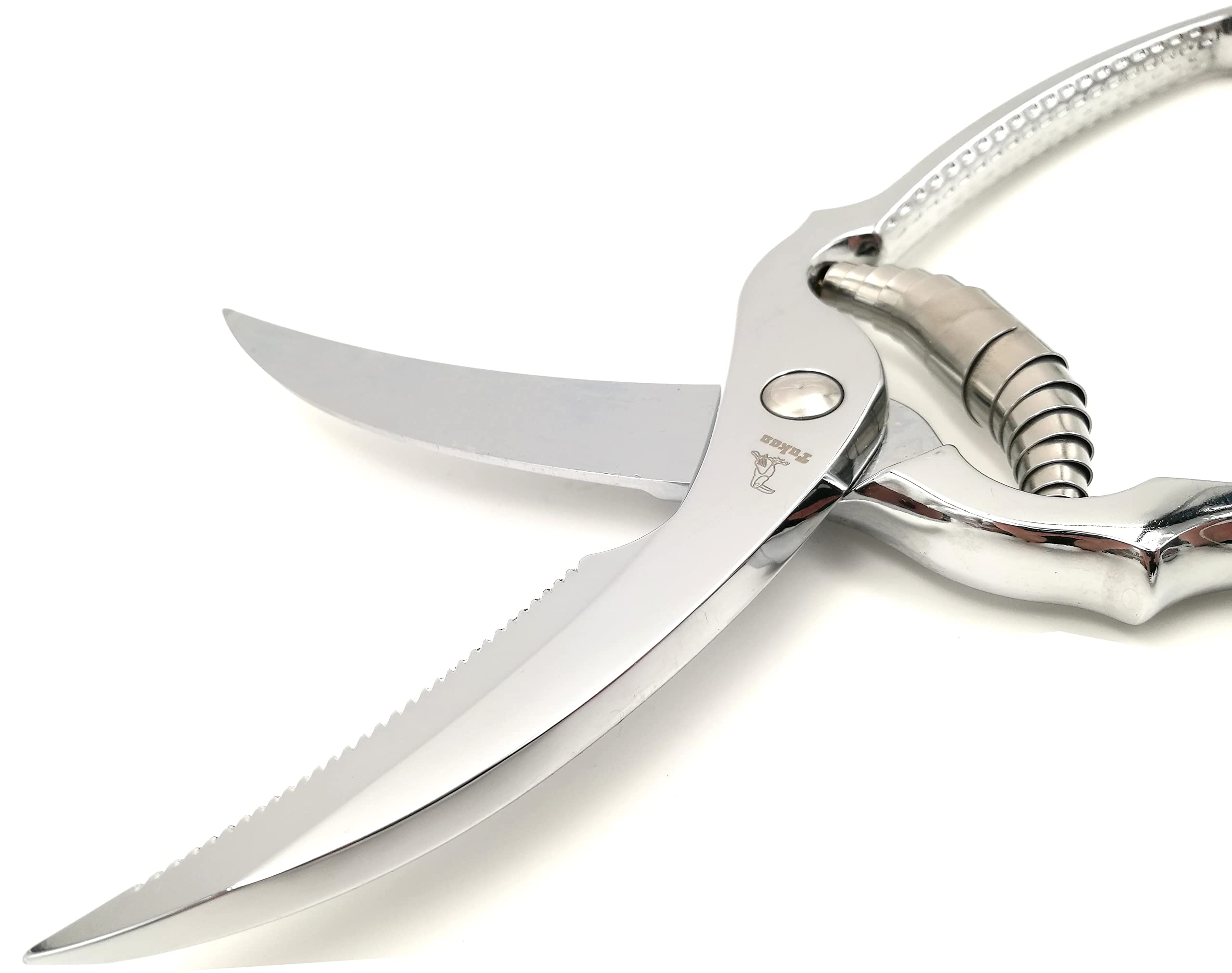 Profi Geflügelschere - orig. Tukan - 25,5cm - Edelstahl - schwere präzise Qualität - rostfrei