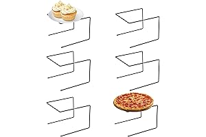 Premium Black Metal Ooni Pizza Oven Table Stand for Outdoor Use |...