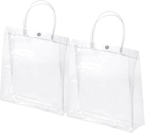 M METERXITY Paquete de 85 bolsas de regalo de PVC transparente Bolsas reutilizables de plástico PVC impermeables para envolver regalo, aplicables a