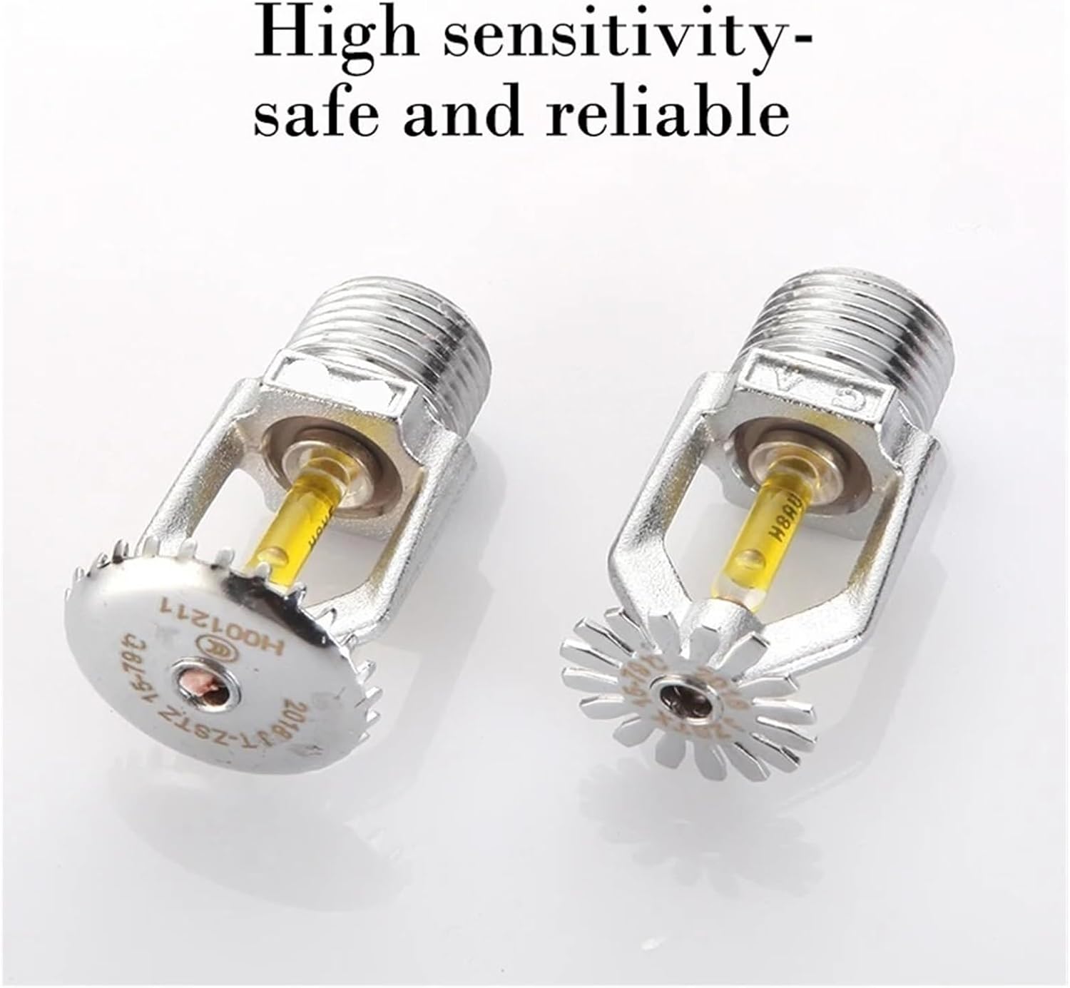 5Pcs DN15 79°C Fire Sprinkler Heads - Universal Up/Down Spray for Fire Protection(DOWN)