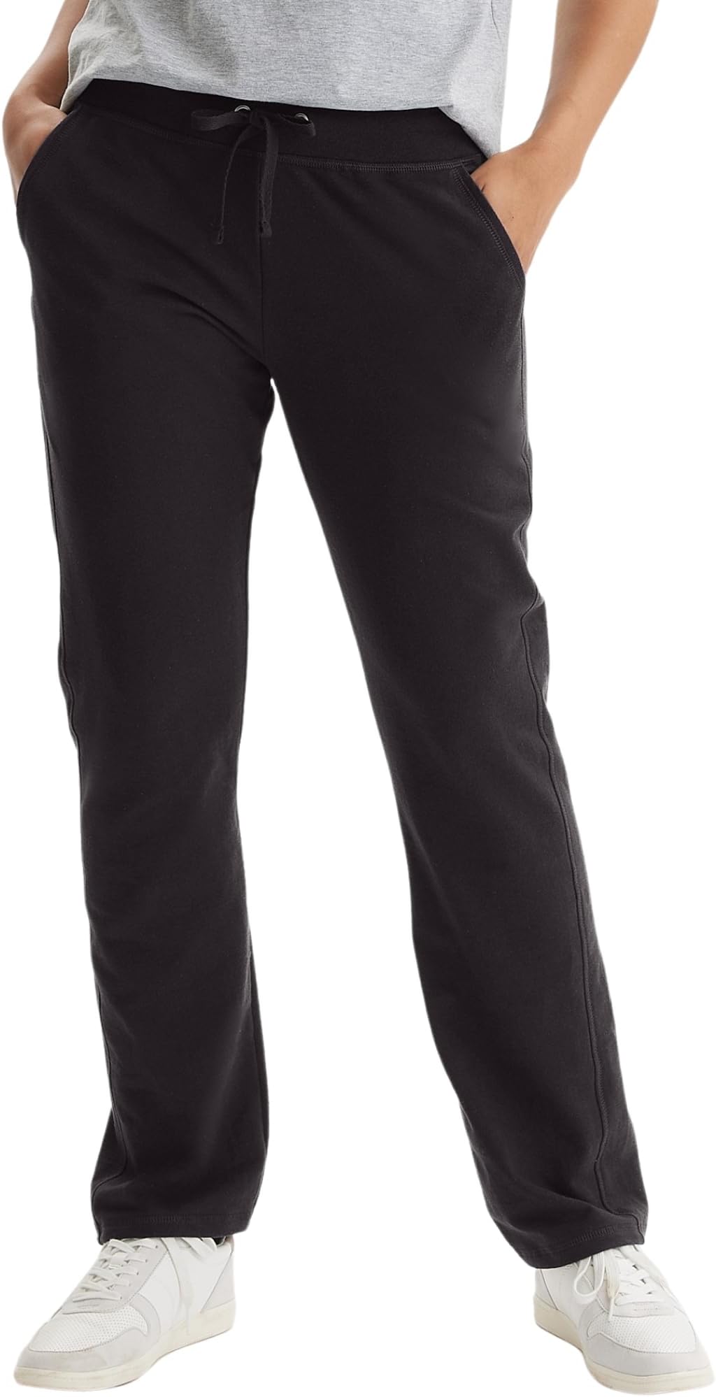 Women's French Terry Pants, Pocket Lounge Pants for Women, Lighter-Than-Fleece Loungewear, 31”