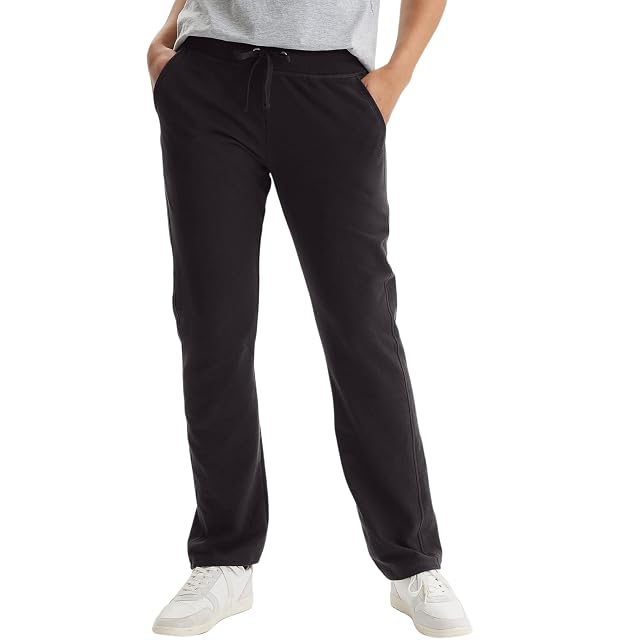 Hanes Womens French Terry Pants Pocket Lounge Pants for Women Lighter-Than-Fleece Loungewear 31