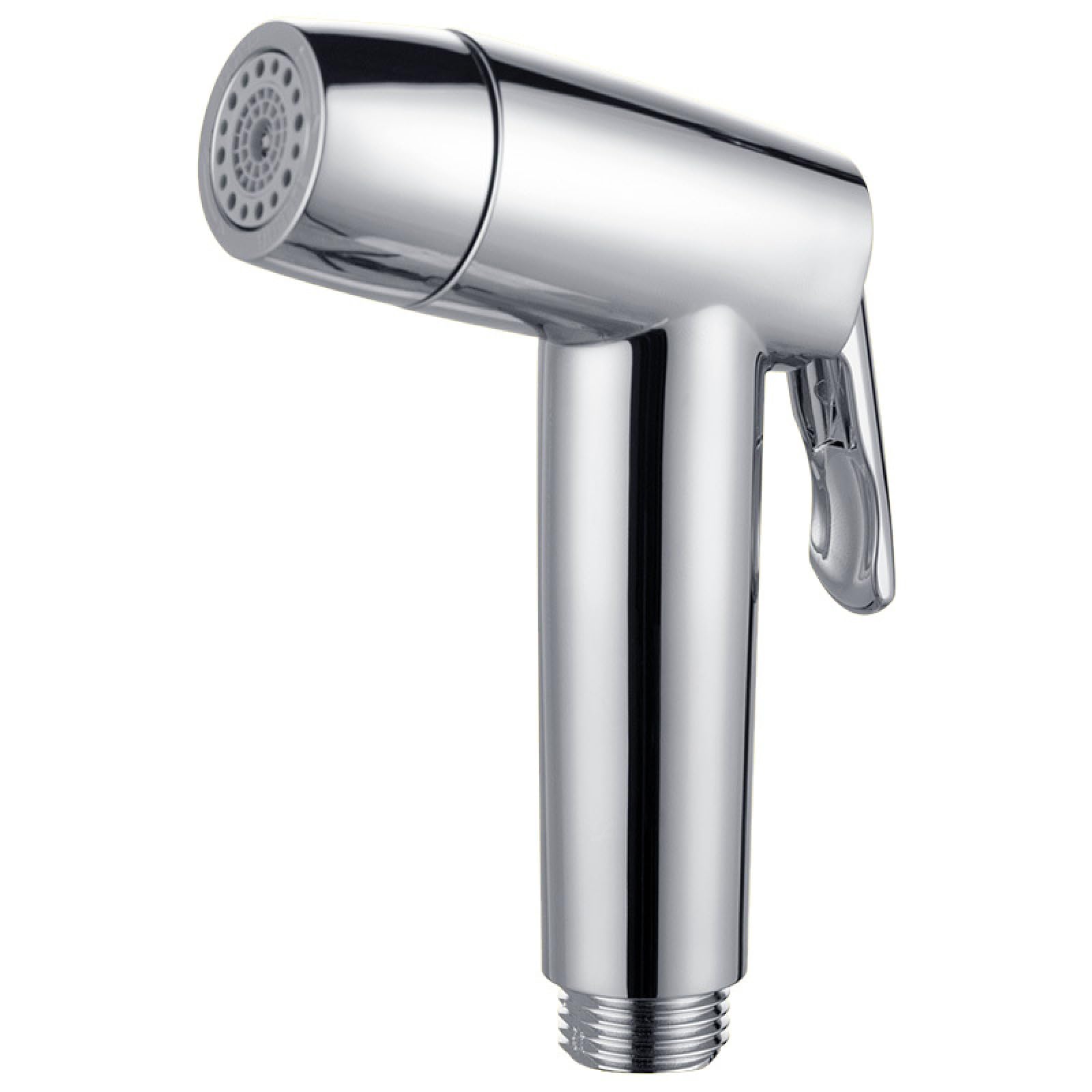 Quinto Silver Bidet Taps Abs Plastic Flusher Bathroom Bidet Spray Gun Small Shower Bathroom Faucet Dual Function Switchable