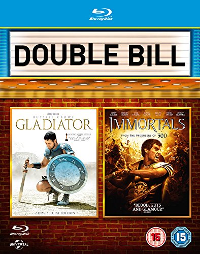 Gladiator / Immortals [Edizione: Regno Unito] [Italia] [Blu-ray]