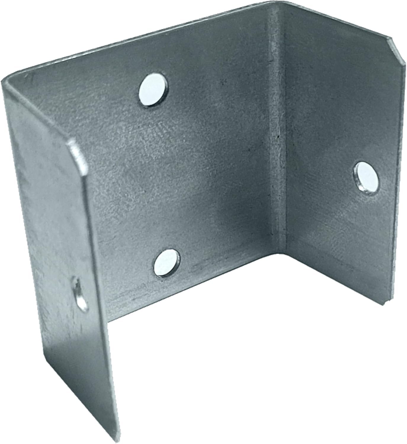 41mm Fence Panel Fixings Galvanised Post Clips 24 Clip Set, 41 mm Panel to Post Bracket