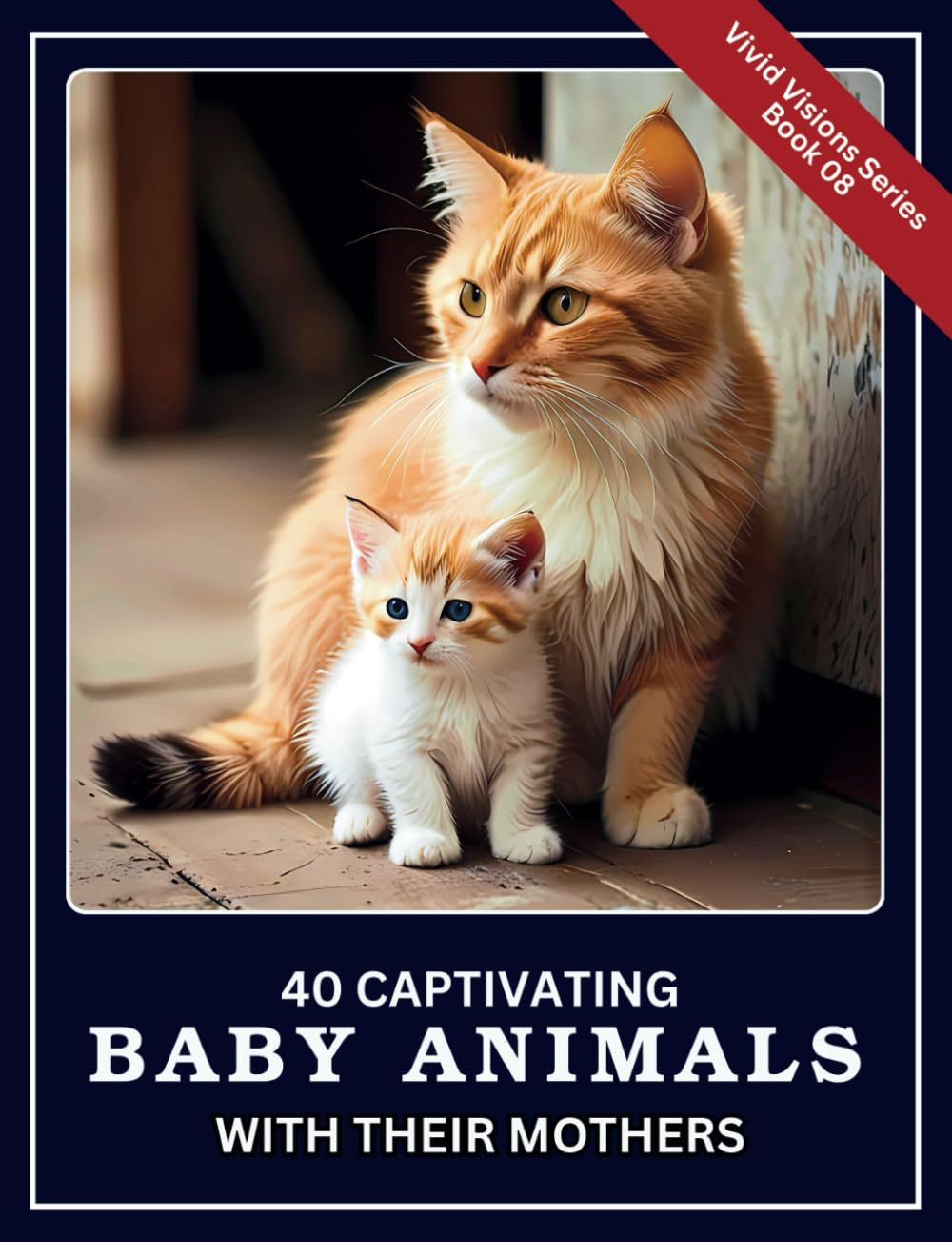 40 Captivating Baby Animals with Their Mothers: A colorful picture book for Alzheimer’s patients or seniors with dementia (Vivid Visions)