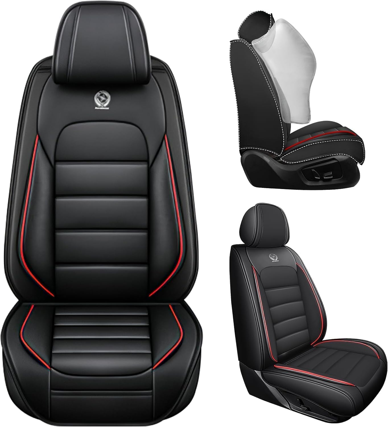 Truck Seat Covers Full Set for Ford Bronco 2021 2025 Waterproof Premium Leather Car Seat Protectors for SUV — view 2