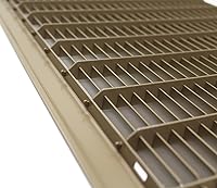 Vista 16 de HVAC Premium 4" X 30" or 30" X 4" Heavy Duty Walkable Floor Grille - Fixed Blades Air Grille - Brown [Outer Dimensions: 5.75 X 31.75]