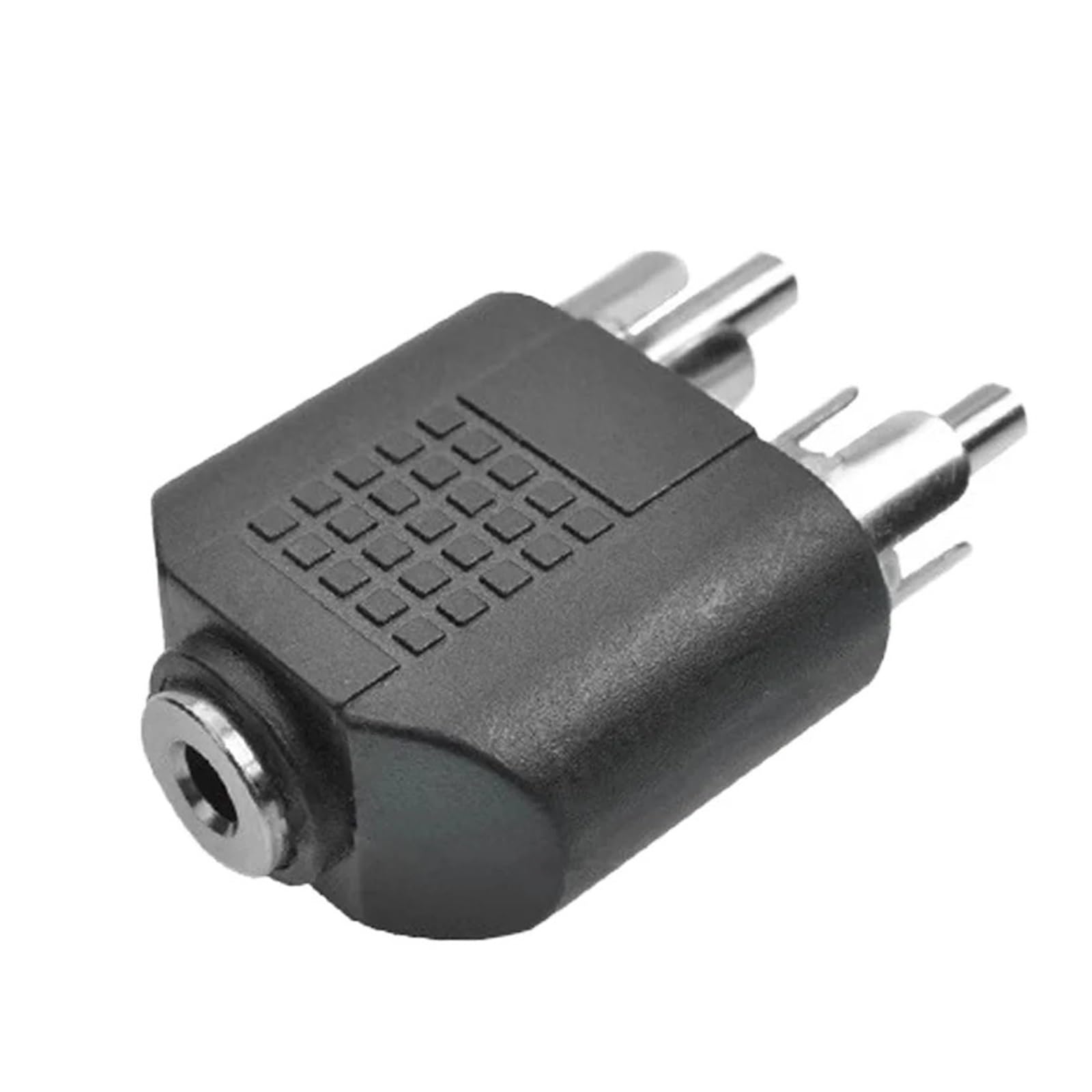 GUYTRM 5/20 pezzi Adattatore convertitore da jack stereo femmina da 3,5 mm a 2 jack maschio RCA lingli(100PCS)