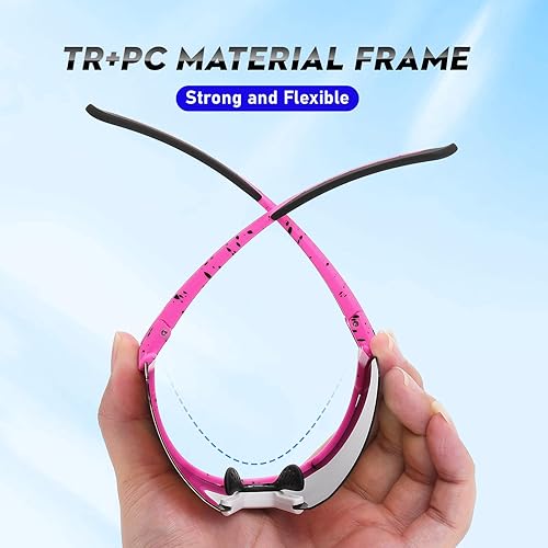 Miniatura 4 de Sports Polarized Sunglasses, UV 400 Protection Sun Glasses Women, Mens Glasses for Cycling Biking Running