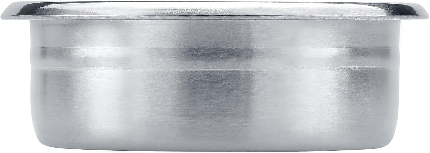 Normcore 58mm Precision High Extraction Basket, 16 g Espresso Portafilter Basket, Includes Paper Filters (200pcs) and 58.5mm Puck Screen, 0.8mm Thickness, 0.28mm Hole Diameter, 16g