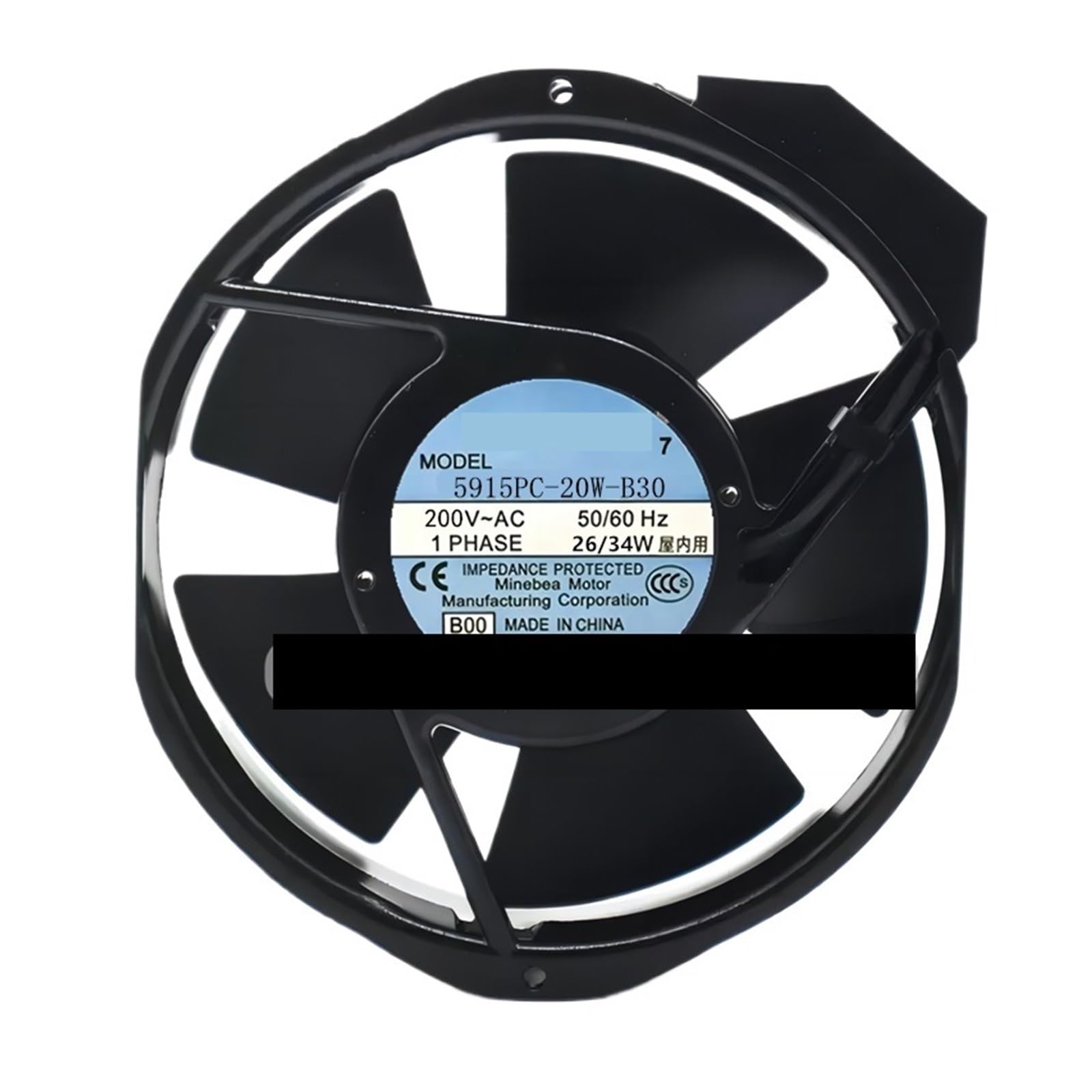 YUSKICCNE 5915PC-20F-B30 5915PC-20T-B10 5915PC-20T-B20 5915PC-20T-B30 5915PC-20W-B10 5915PC-20W-B20 5915PC-20W-B30 AC Fans(5915PC-20T-B10)