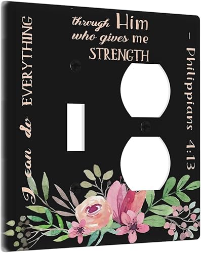 Miniatura 118 de Cubierta de interruptor de luz decorativa de pared de bruja negra Ouija Gótica Esqueleto Calavera 1 banda Placa frontal eléctrica de interruptor