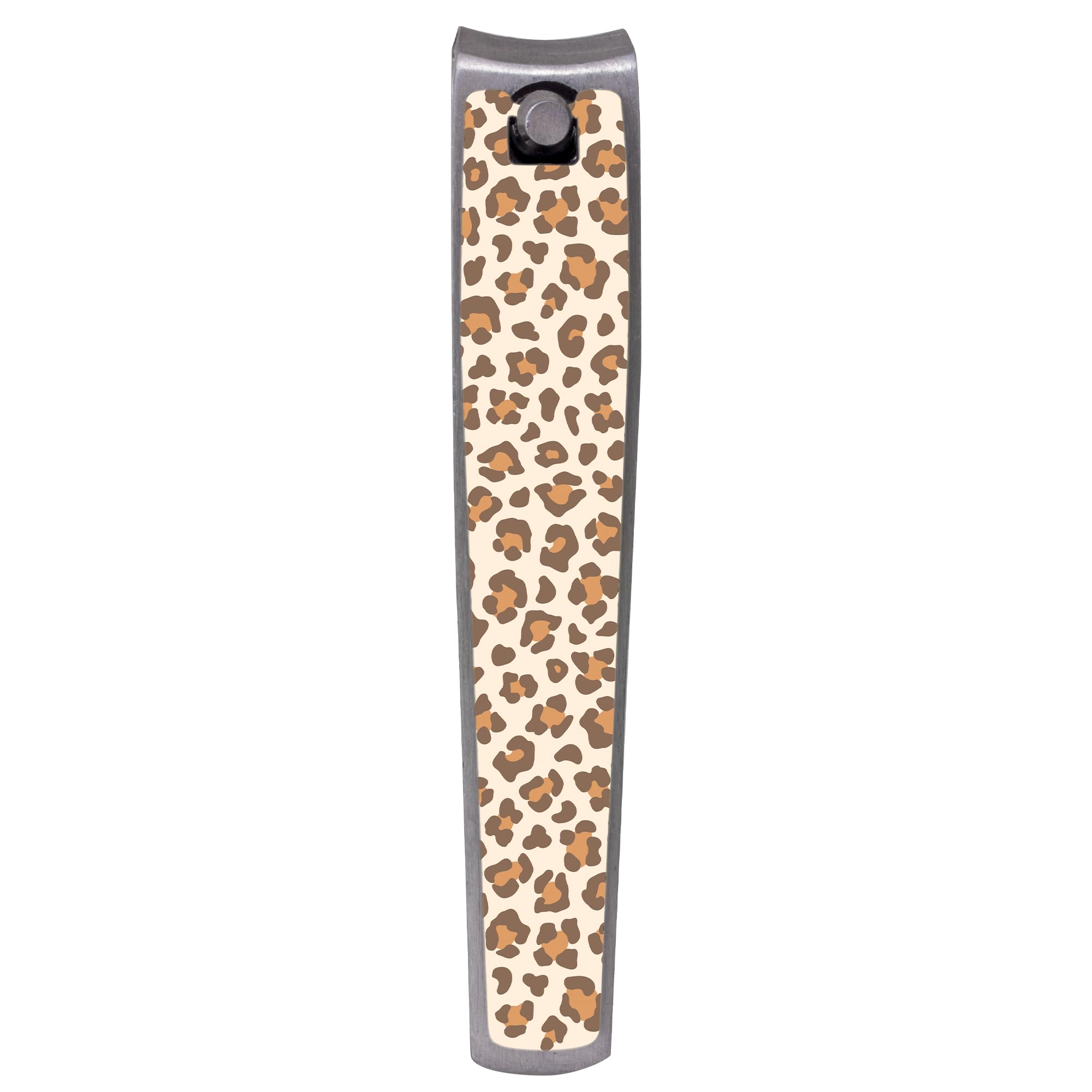 PLIC Beauty - Leopard Pedicure Nail Clippers - Trendy Design - Stainless Steel - Precise Cut, Green