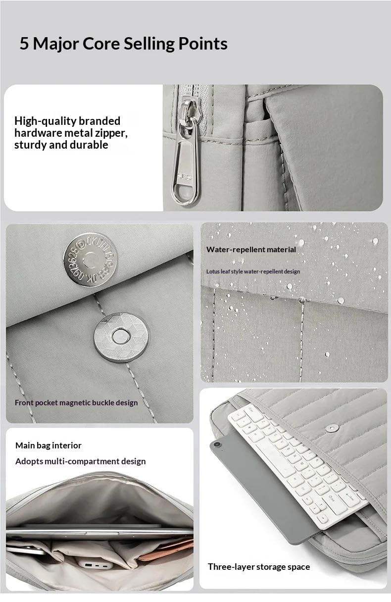 Laptop Borsa protettiva semplice for pendolari multiuso da 13-16pollici