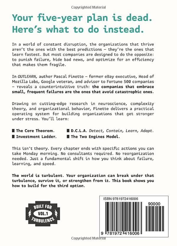 Image of OUTLEARN: The Art of Learning Faster Than the World Can Change (Built for Turbulence)