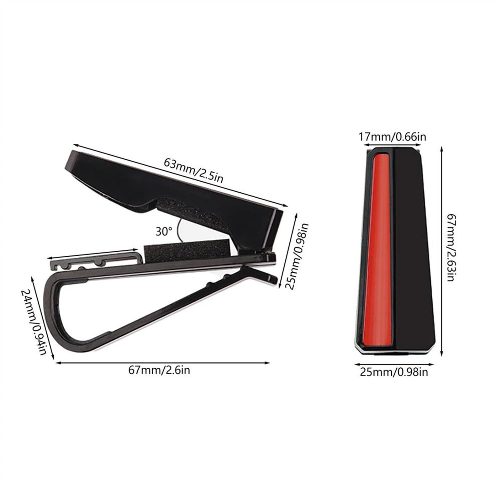 Supporto per Occhiali per Visiera per Auto per Seat per Leon Accessori per Porta Occhiali da Sole per Auto
