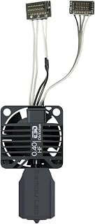 Bambu Lab High Flow Hotend – ObXidian™ 0.4mm Nozzle Compatible with X1C (X1-Carbon), Bambu Approved – 60% Increased Flow Rate, Faster, Smoother 3D Printing, Easy Drop-in Installation