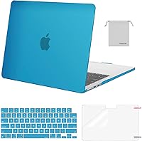 Vista 23 de MOSISO Funda compatible con MacBook Air de 13 pulgadas 2025 2024 2023 2022 M4 A3240 M3 A3113 M2 A2681, carcasa rígida de plástico, cubierta