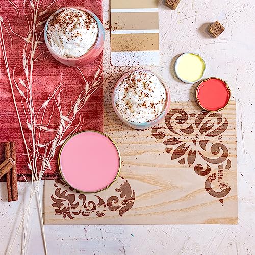 NAKLEO-DIY-Reusable-Plastic-Stencil-30x42cm-117-x-165-Corners-Border-Ornament-Art-Craft-Wall-Painting-Pattern-Template-Scrapbooking-Decoupage-Fabric-Furniture-Wood