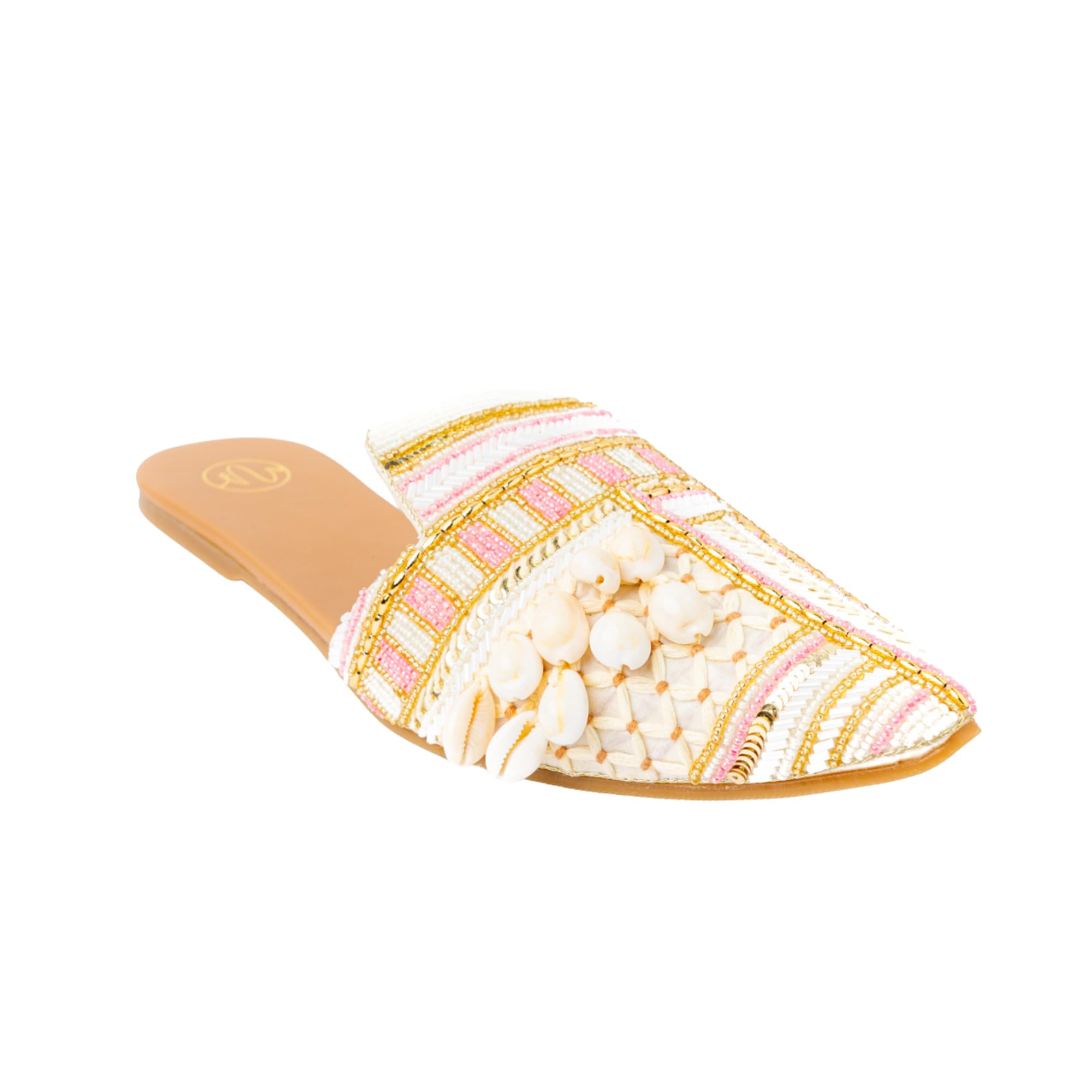 Women Multicoloured Mules Flats |-image-11