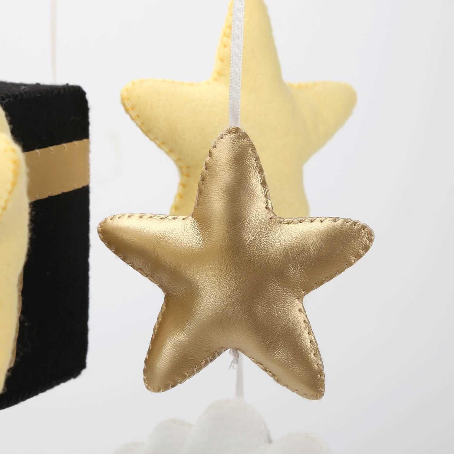 Alhaya Fashion Islamic Kaaba Hanging Mobile for Infants - Allahu Akbar Crib Mount, ABS, Religious Theme, Musical Feature
