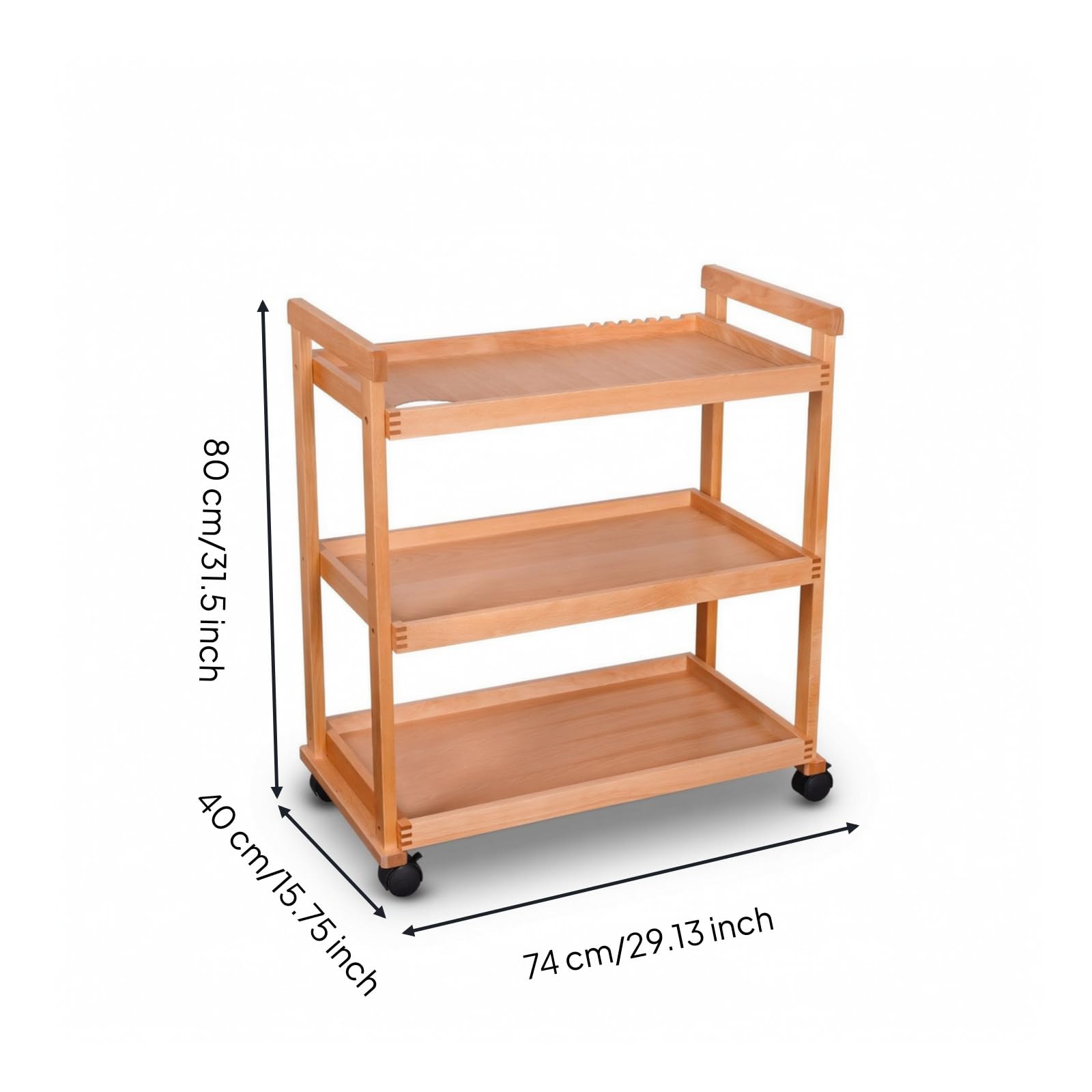 Carrello da Disegno Multilivello Carrello Portaoggetti con Ruote Versatile Mobile per Artisti, Pittori, Aula, Laboratorio, Carrello A Tre Strati Allargato